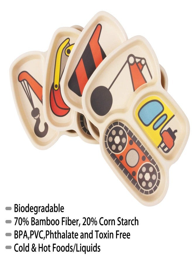 كيوشاير طقم أدوات مائدة للأطفال من كيوشير، 9 قطع، طقم تغذية للأطفال الصغار، هدايا عيد الميلاد للأطفال تتضمن طبقًا، وعاءً، كوبًا، شوكة وملعقة، آمن للغسل في غسالة الصحون وخالٍ من مادة BPA - Image 5